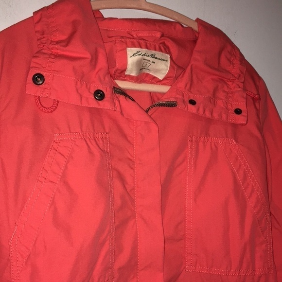 Eddie Bauer Lightweight Utility Cargo Spring Jacket Sz Small - Picture 3 of 5